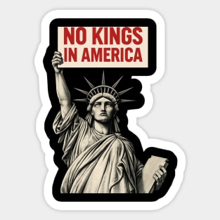 No-Kings-In-America Sticker